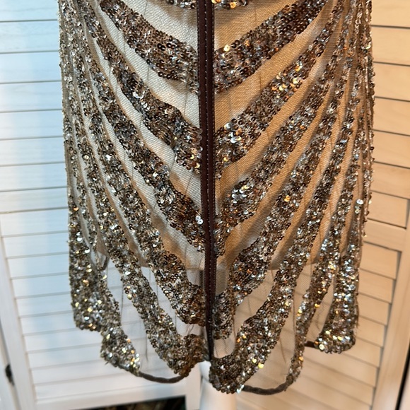 Sony Wardrobe Department Daring Sexy Sequin Mini Dress or Glam Swim Coverup - Picture 12 of 16